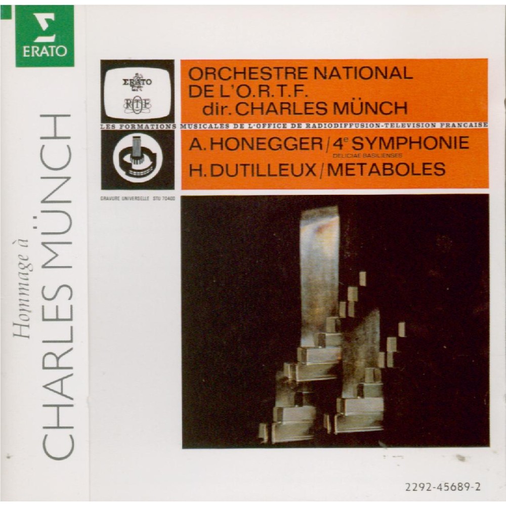 DUTILLEUX - Munch - Métaboles